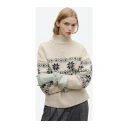 The New Society Dame Strikkevarer Beige S,