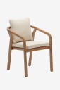 Kave Home   Spisestol Malaret 2 pk   Beige