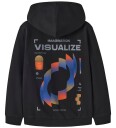 Name It Nkmnigo Ls Nreg Sweat Wh Bru Box   Black   146 152