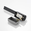 Lucande Lisana LED Vertical Vegglampe IP44 Black Lampemesteren