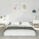  Sengestamme Hvit 160 x 210 cm Heltre furu