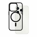 Care by PanzerGlass Urban Combat MagSafe deksel for iPhone 15 Pro gjennomsiktig svart