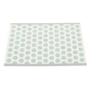 Pappelina Noa matte 70x50 cm pale turquoise / vanilla / warm grey stripe
