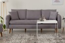 Espeut 3 seter Sofa   Grå
