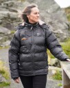 Kattnakken Boblejakke Sludd Voksen Kattesvart (S)