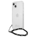 Guess Transparent Hardcase til iPhone 13 Mini 5,4" Black Pearl