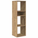 Bokhylle artisan eik 34x31x112 cm konstruert tre
