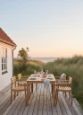 Cinas Mood Nova karmstol Teak Natur