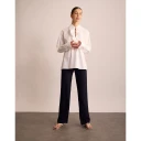 Ines de la Fressange Paris Dame Bluser & Skjorter Hvit M,