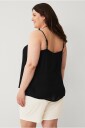 Zizzi   Topp eRose S/L   Svart
