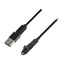 Triacle USB Ladekabel med USB-C - USB-A adapter, Garmin fenix/vivoactive/venu&more