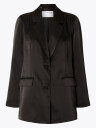 Selected Femme Tasja Long Sleeve Relaxed Blazer Sort 42