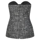 Diesel Dame Topper Svart 3XS,