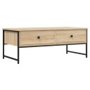  Salongbord sonoma eik 101x49x39,5 cm konstruert tre 8721012195202