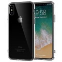 iPhone X / iPhone XS Drop Resistant Crystal TPU-deksel Gjennomsiktig