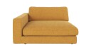 Rowico Home Duncan 1,5 seters sjeselong V Gul Brenda 68 129 x 150 x 78 cm Gul