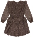 Minymo Dress Dobby   PLUM TRUFFLE   128