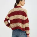 La DoubleJ Dame Strikkevarer Beige L,
