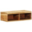  Veggmontert TV benk 60x30x19 cm heltre akasie