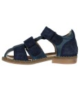 Wheat Sandaler   Macey   Navy m. Mønster   Wheat   21   Sandals   Blå