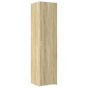  Hylle sonoma eik 50x42,5x185 cm konstruert tre