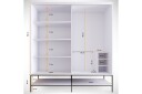 Elesham Garderobe 57x190 - Hvit