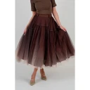 Golightly Dame Skjørt Brun XS/S,