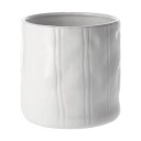 Scandi Living Thrive krukke Ø16 cm Hvit-hvit