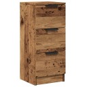  Skjenk gammelt tre 30x30x70 cm konstruert tre 8721158442642