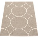 Pappelina Boo matte 70x100 cm dark linen / vanilla