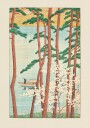Haru No Arashiyama spring In Arashiyama 1934 Plakat Plakat / 40x50cm