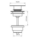 Tapwell 82200 Bunnventil Servant