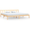 vidaXL Sengeramme heltre furu 180x200 cm 6FT Super King