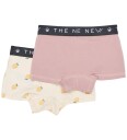 The New Hipsters - 2-pack - TnDet nye - White Swan Lemon AOP - The New - 3-4 år (98-104) - Hipsters Beige Gul Hvit Rosa Svart