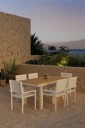 Venture Home   Panama Spisebord med Levels stol   Beige