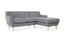 Motala Hjørnesofa 140 cm   Grå