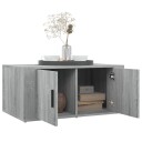  Salongbord grå sonoma 80x50x36 cm konstruert tre 8720845666835