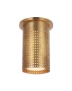 Precision Short Monopoint Flush Mount Antique Brass