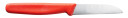 PULSIVA Grønnsakskniv Marcata; Bladlengde 8 cm, 18 cm (L); Rød