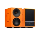 Cambridge Audio L/R X - Orange Aktive høyttalere, Streaming, HDMI, RIAA