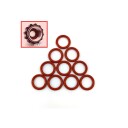 Kegland O ringer i silikon High Temp 10pk Til Quick Swivel 1/2"
