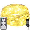  Lyskabel med 1200 LED Varmhvit 50 m PVC