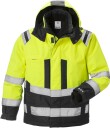 Fristads Airtech® Vinterjakke Varselgul/svart Klasse 3 XL - Vanntett og Vindtett