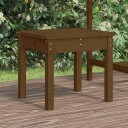vidaXL Hagebenk honningbrun 50x44x45 cm heltre furu