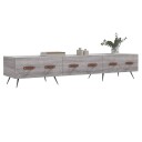 vidaXL TV-benk grå sonoma 150x36x30 cm konstruert tre 8720845944995