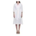 120% Lino Dame Kjoler Hvit M,
