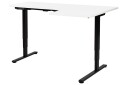 Bina Skrivebord 109x160 cm   Svart/Hvit