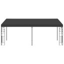 vidaXL Veggmontert paviljong 6x3x2,5 m antrasitt