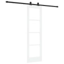 vidaXL Skyvedør med hardware-sett "ORKDAL" Hvit 61x198.5 cm