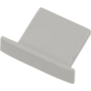 Ansell Lighting endestykke uten hull 15x20 mm aluminium